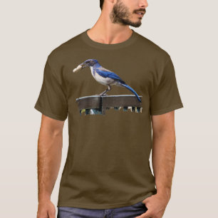 Camiseta Birdder Birdwatch California Scrub Jay B