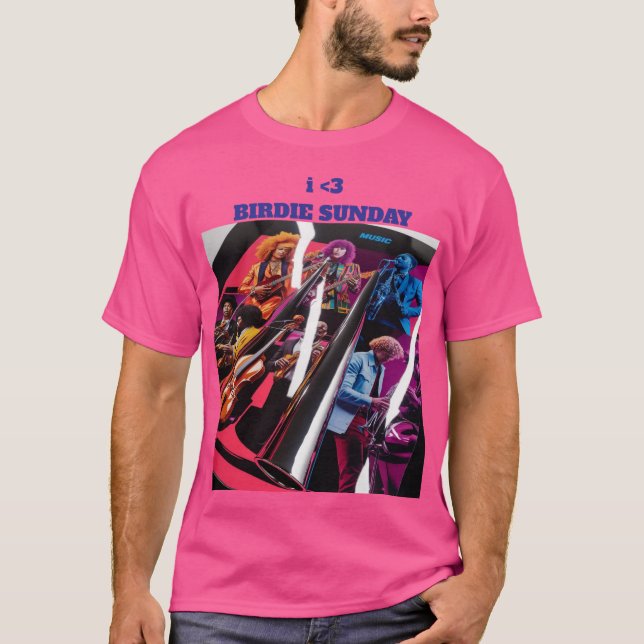 Camiseta Birdie Birdie (Domingo) (Frente)