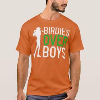 Camiseta Birdies over Boys Womens Golf Design Triblend