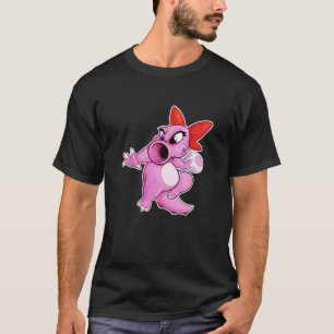 Camiseta Birdo Batalha Relaxada Ajustado