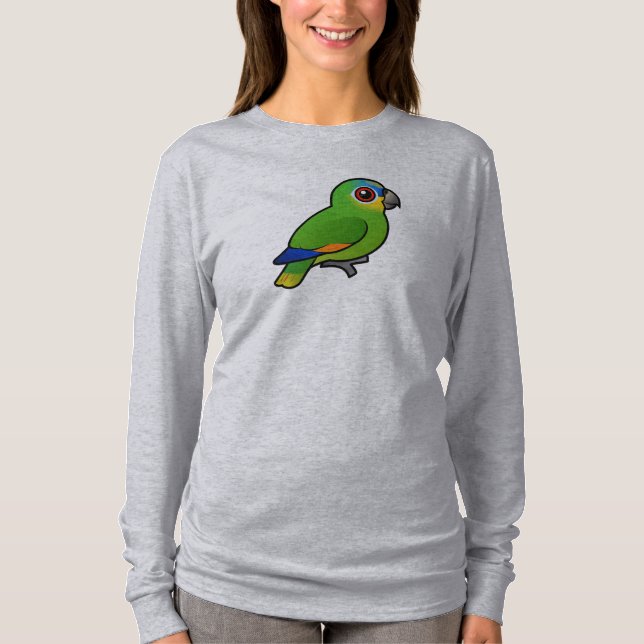 Camiseta Birdorable Alaranjado-voou Amazon (Frente)