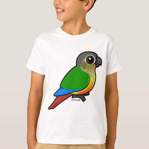 Camiseta Birdorable Amarelo-tomou partido Conure