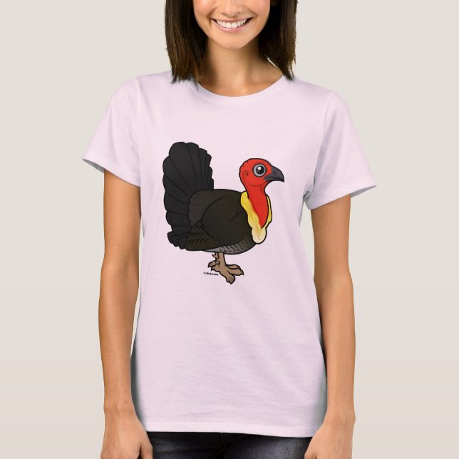 Camiseta Birdorable Australian Brushturkey (Frente)