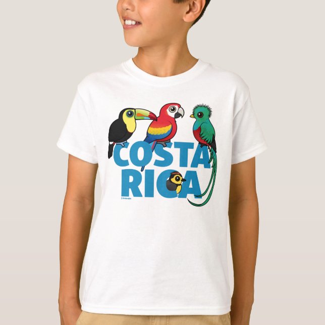 Camiseta Birdorable Costa Rica (Frente)
