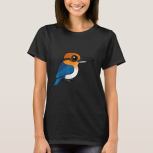 Camiseta Birdorable Guam Kingfisher Bird Extinct in the Wil