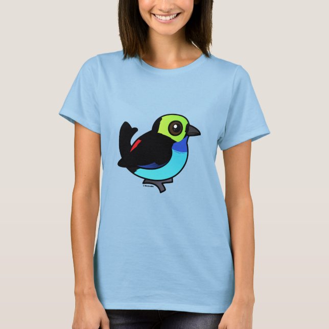 Camiseta Birdorable Paradise Tanager (Frente)