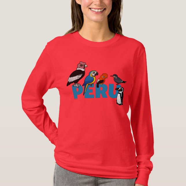 Camiseta Birdorable Peru (Frente)