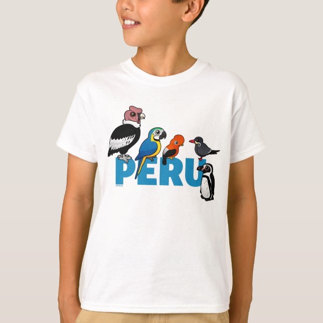 Camiseta Birdorable Peru (Frente)