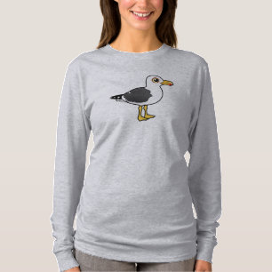 Camiseta Birdorable pouca gaivota com o dorso negro