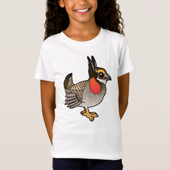Camiseta Birdorable pouca Pradaria-Galinha (Frente)