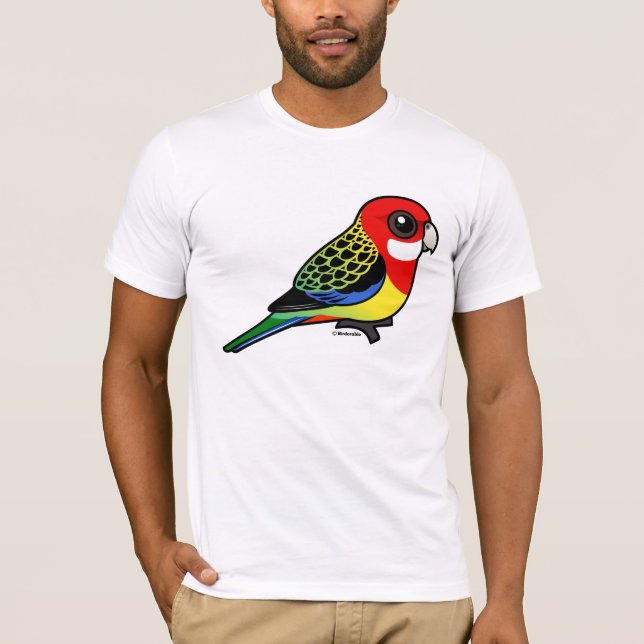 Camiseta Birdorable Rosella oriental (Frente)