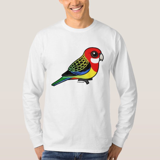 Camiseta Birdorable Rosella oriental (Frente)