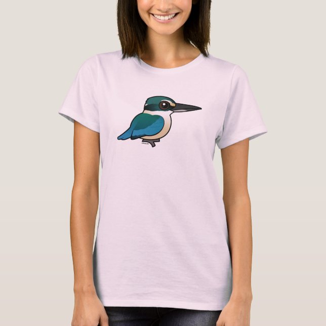 Camiseta Birdorable Sacred Kingfisher (Frente)