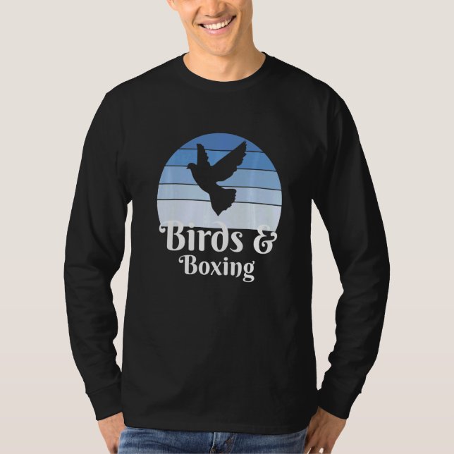 Camiseta Birds And Boxing   (Frente)