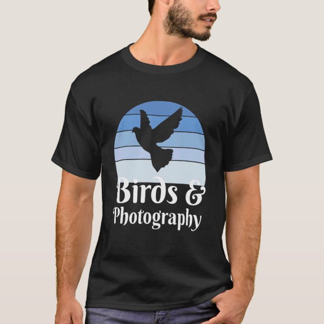 Camiseta Birds And Photography (Frente)