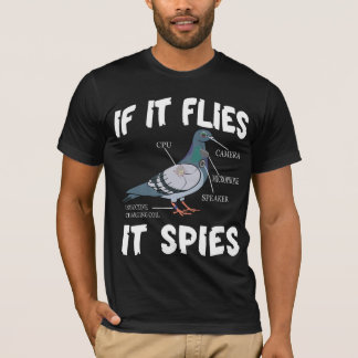 Camiseta Birds Are Not Real Funny Bird Spies Conspiracy
