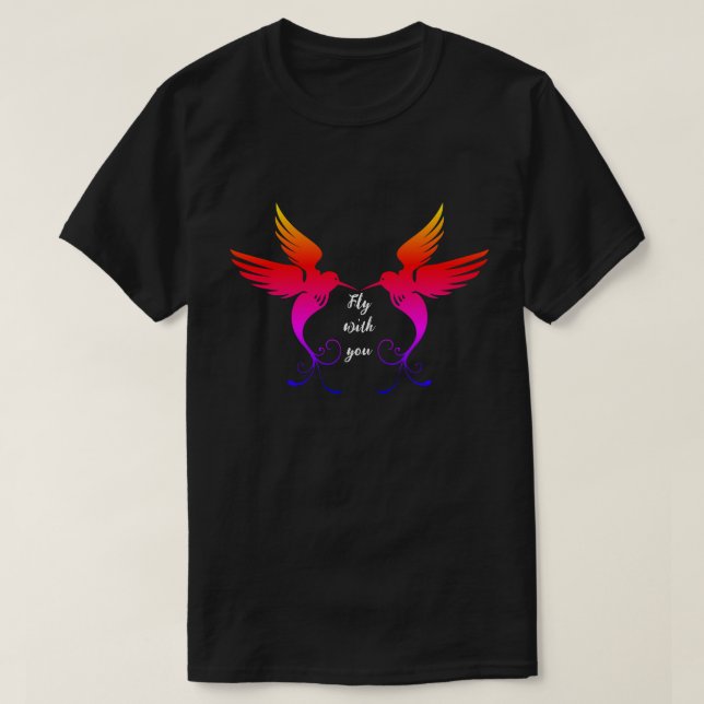 Camiseta Birds T-Shirt (Frente do Design)