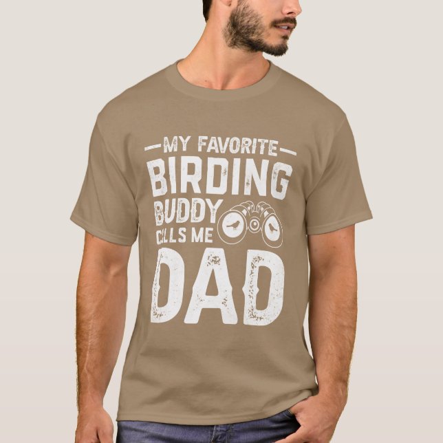 Camiseta Birdwatcher Birdwatch Ornithologista gir (Frente)