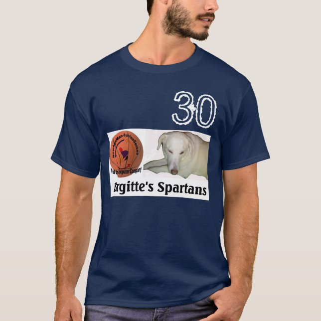 Camiseta Birgitte' s Spartans, 88 - personalizados (Frente)