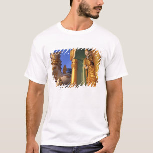 Camiseta Birmânia (Mianmar), Rangoon (Yangon) Templo