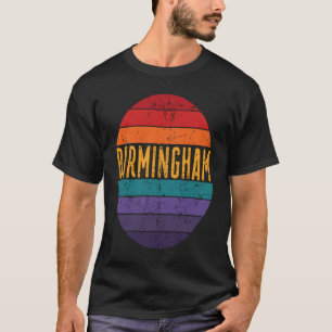 Camiseta Birmingham Alabama Pacific Coast Sunset 5 Distres