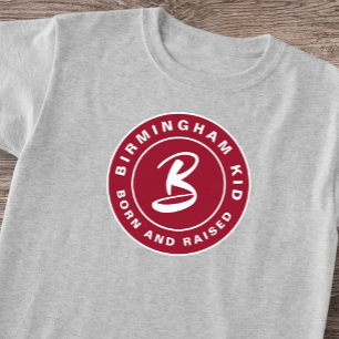 Camiseta Birmingham Bama Kid Nascer Crimson Malhação Retro