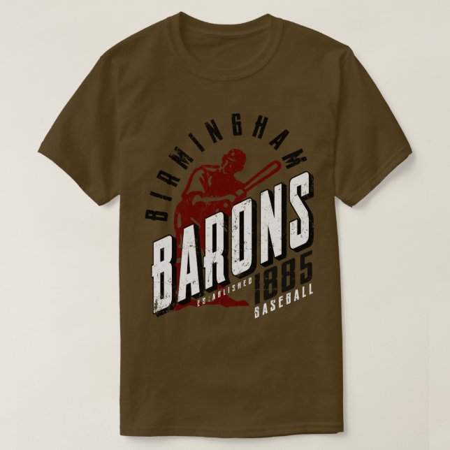 Camiseta Birmingham Barons (Frente do Design)