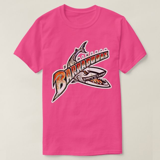 Camiseta Birmingham Barracudas TShirt (Frente do Design)