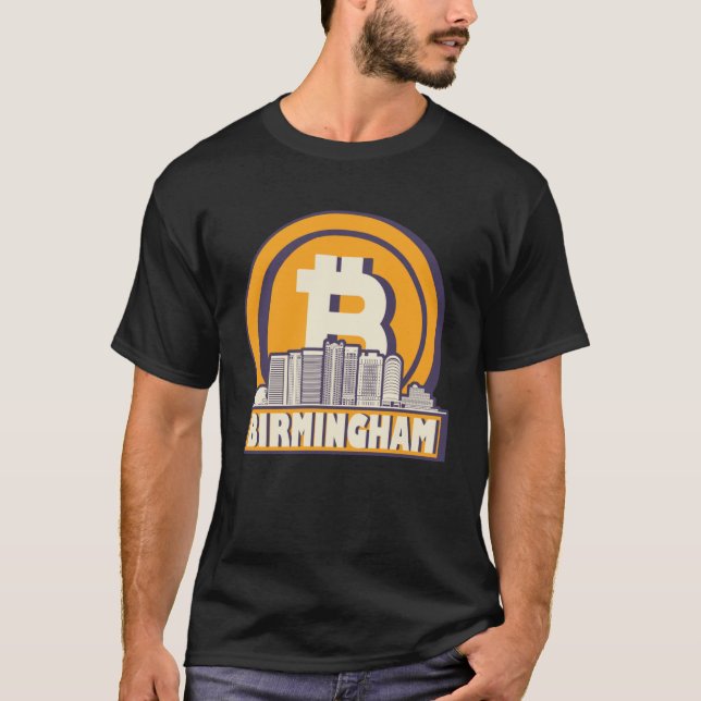 Camiseta Birmingham Bitmoeda Maximalista (Frente)
