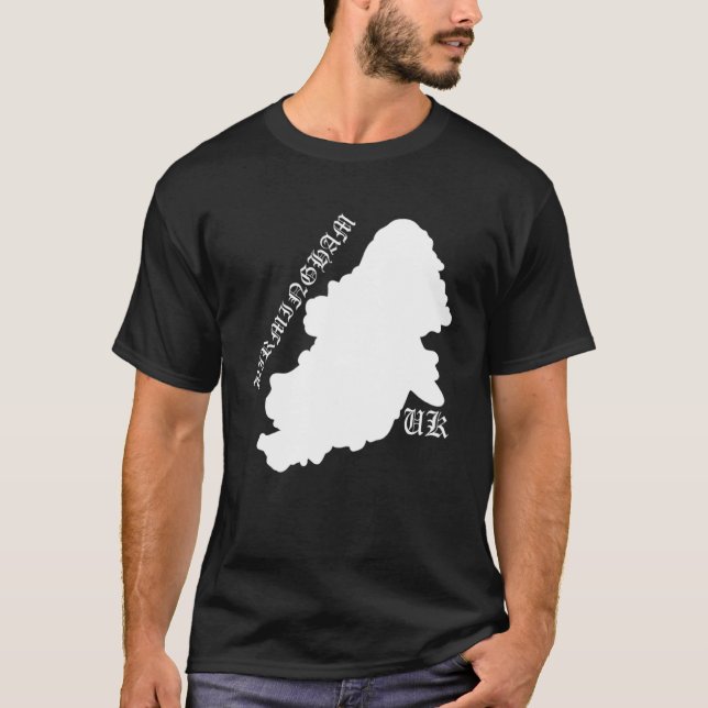 Camiseta Birmingham UK Reino Unido Inglaterra English Brit (Frente)