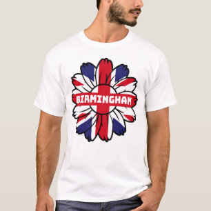 Camiseta Birmingham Union Jack Sunflower British Pride
