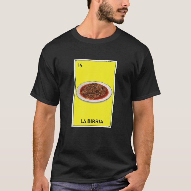 Camiseta Birria Tacos Mexicanos Carne de Bovino Esgueada Ch (Frente)