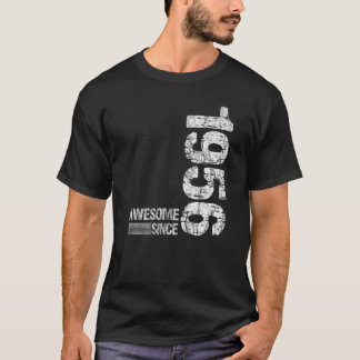 Camiseta Birthday Born 1956 Awesome since 1956 Vintage