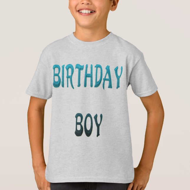Camiseta Birthday Boy (Frente)