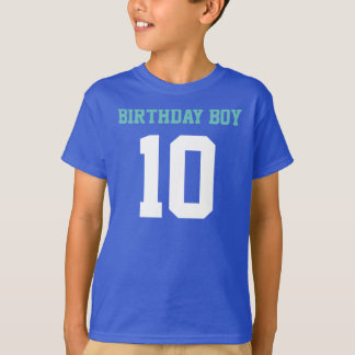 Camiseta Birthday Boy 10