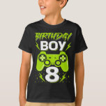 Camiseta Birthday Boy 8 Video Game Controller Gamer 8th Bir<br><div class="desc">Jogo de Aniversário,  Jogador de Aniversário,  Jogo de Vídeo de Aniversário,  Jogo de Controlador de Aniversário,  Jogo de Menino de Aniversário,  Jogo de Combinação de Famílias,  Jogo de Jogo de Aniversário 8 Controlador de Vídeo Jogador 8º Presente de Aniversário</div>