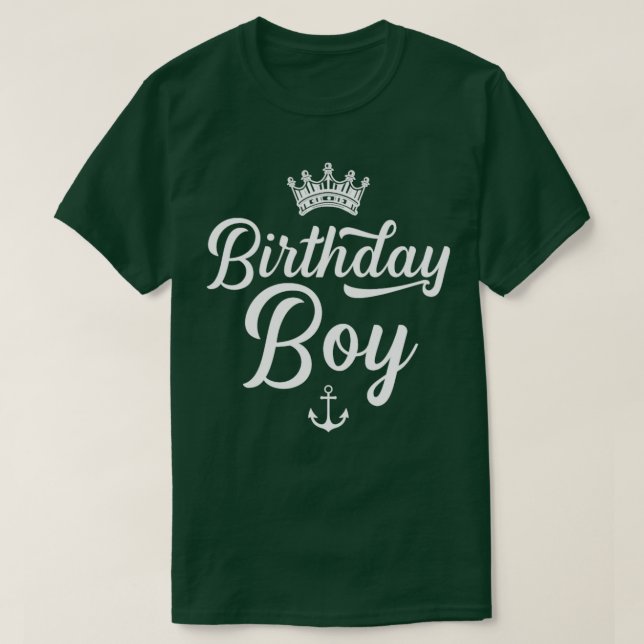 Camiseta Birthday Boy Birthday Boy (Frente do Design)