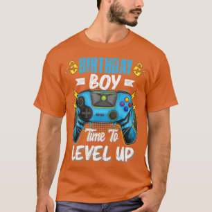 Camiseta Birthday Boy Time to Level Up Video Game Birthday 