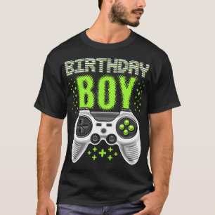 Camiseta Birthday Boy Video Game Controller Birthday Gamer