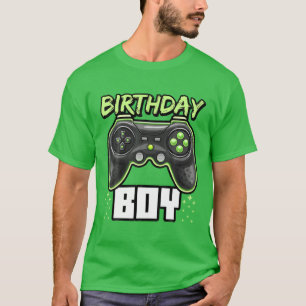 Camiseta Birthday Boy Video Game Controller Birthday Gamer