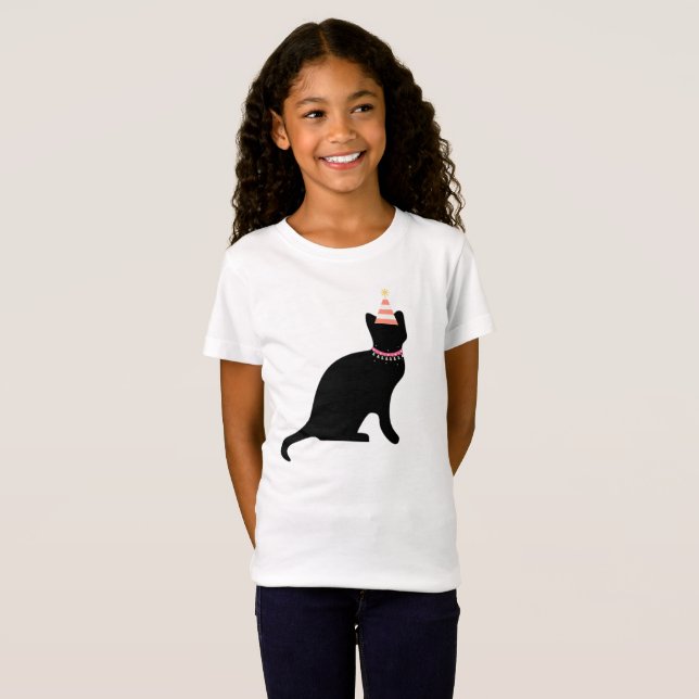 Camiseta Birthday Cat. (Frente Completa)