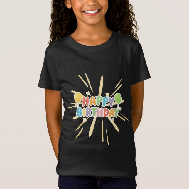 Camiseta Birthday Celebration (Frente)