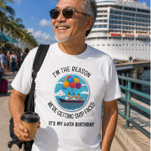 Camiseta Birthday Cruise Funny Group Personalizado