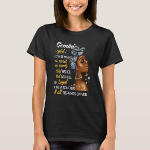 Camiseta Birthday Gemini Girl May Or June Women
