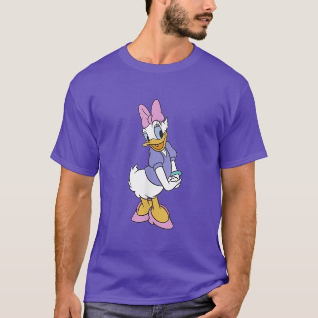 Camiseta Birthday Gift Mickey And Friends Daisy Duckraditio (Frente)