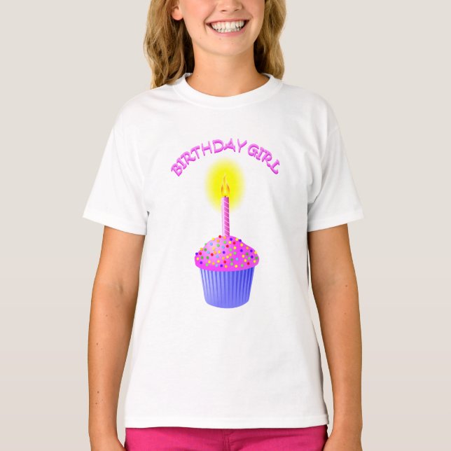 Camiseta Birthday Girl (Frente)