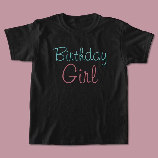 Camiseta Birthday Girl (Criador carregado)
