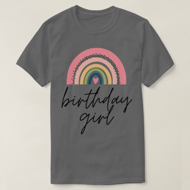 Camiseta Birthday Girl 25 (Frente do Design)