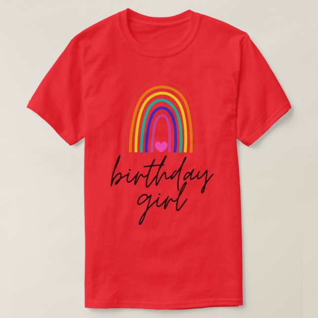 Camiseta Birthday Girl 29 (Frente do Design)