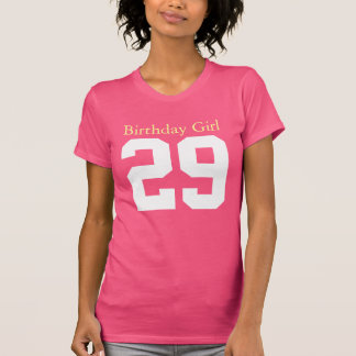 Camiseta Birthday Girl 29 T-Shirt